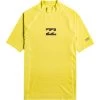 Billabong Waves All Day Rashguard Boys Green -Water Adventure 48590253401a Billabong WAVES ALL DAY Lycra Ju acid green