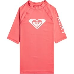 Roxy Wholehearted Rashguard Girls Pink