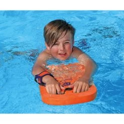 Happy People BEMA® Surfer Kickboard Kids Blue Orange -Water Adventure 63349235239c HappyPeople BEMA board EVA foam