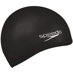 Speedo Silicone Moulded Swim Cap Unisex Black