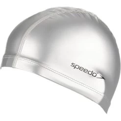 Speedo Pace Swim Cap Unisex Silver