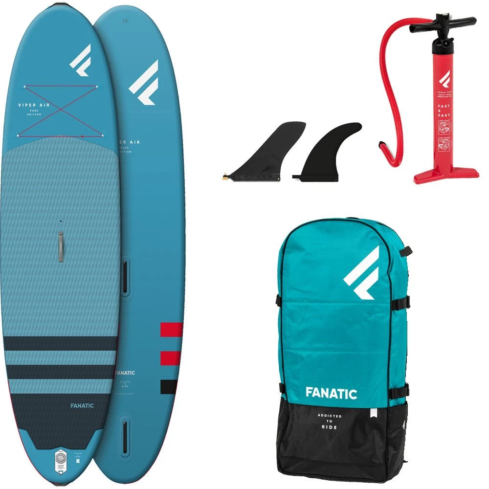 FANATIC Viper Air Windsurf Pure 11'0"x33.5” Blue 3 FANATIC Viper Air Windsurf Pure 11'0"x33.5” Blue