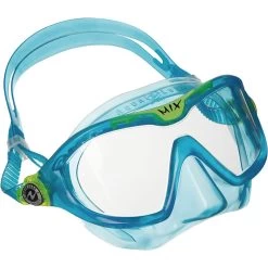 AQUALUNG Mix Snorking Mask Kids Light Blue Bright Green