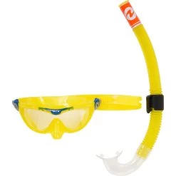 AQUALUNG Mix Combo Snorkelimg Set Kids Yellow Petrol