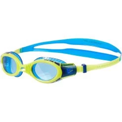 Speedo Futura Biofuse Flexiseal Swimming Goggles Kids New Surf Lime Punch Bondi Blue