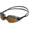 Speedo Aquapulse Pro Mirror Goggles Oxid Grey Black Orange Gold -Water Adventure 67540815322a Speedo Aquapul Pr Mir Schw bri ox gr bl go