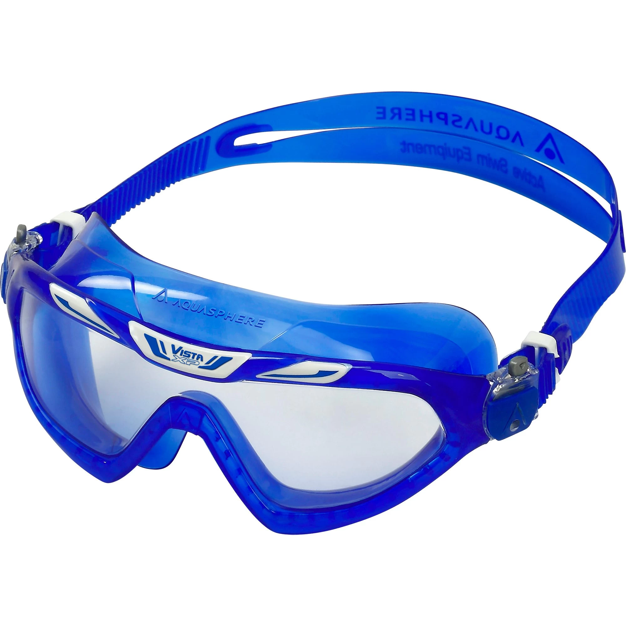 AQUASPHERE Vista XP Lens Clear Swimming Goggle Blue White 3 AQUASPHERE Vista XP Lens Clear Swimming Goggle Blue White