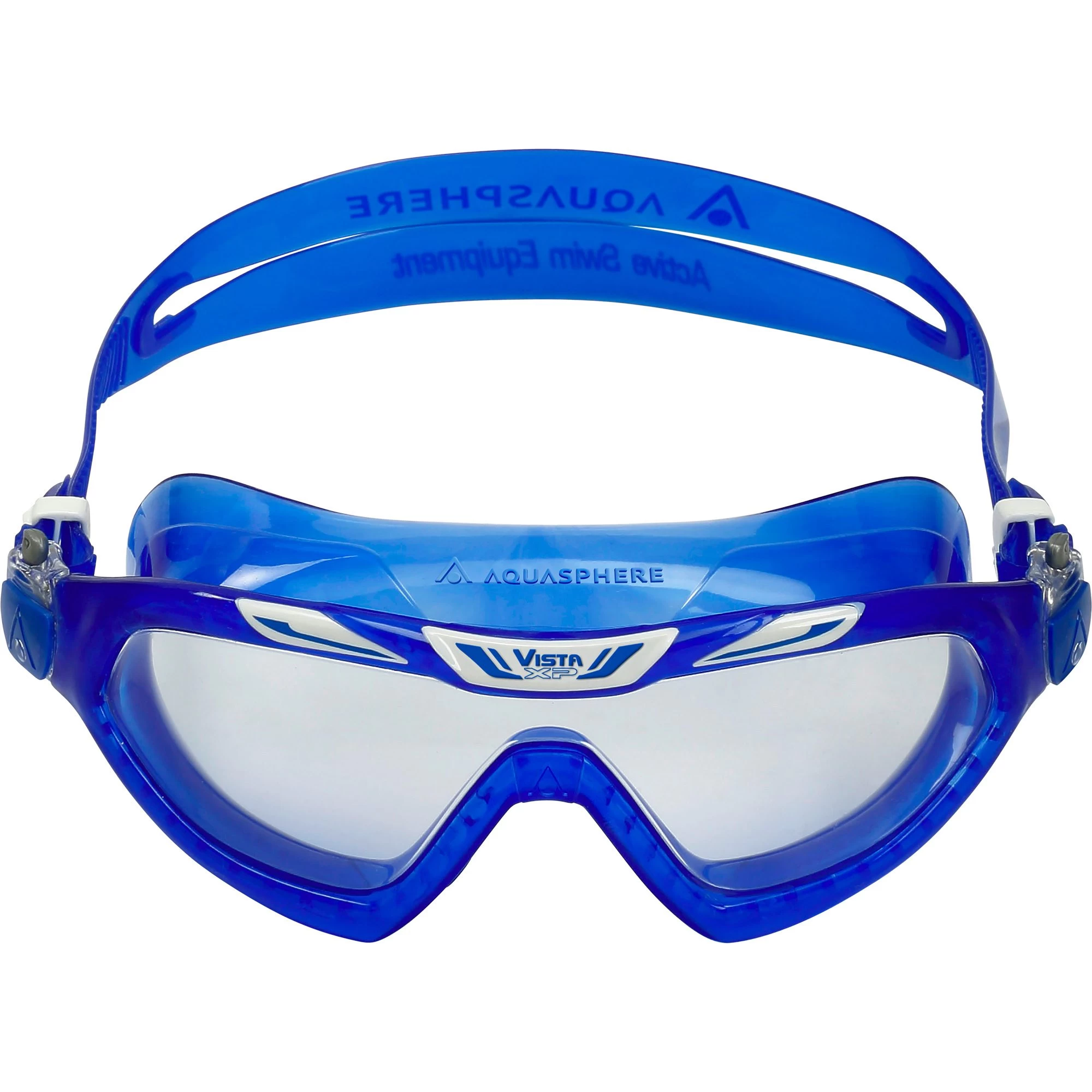 AQUASPHERE Vista XP Lens Clear Swimming Goggle Blue White 4 AQUASPHERE Vista XP Lens Clear Swimming Goggle Blue White - Image 2