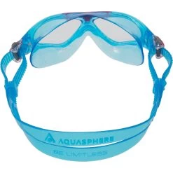 AQUASPHERE Vista Jr Clear Lenses Swimming Goggles Turquoise Pink -Water Adventure 67572992639d Aquasphere VISTA JUNIOR LENSES CLEAR turquoise pink