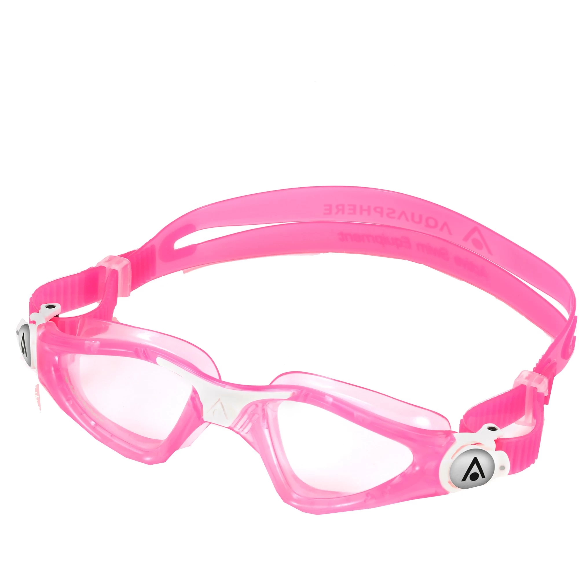 AQUASPHERE Kayenne JR Lens Clear Goggles Kids Pink White 3 AQUASPHERE Kayenne JR Lens Clear Goggles Kids Pink White