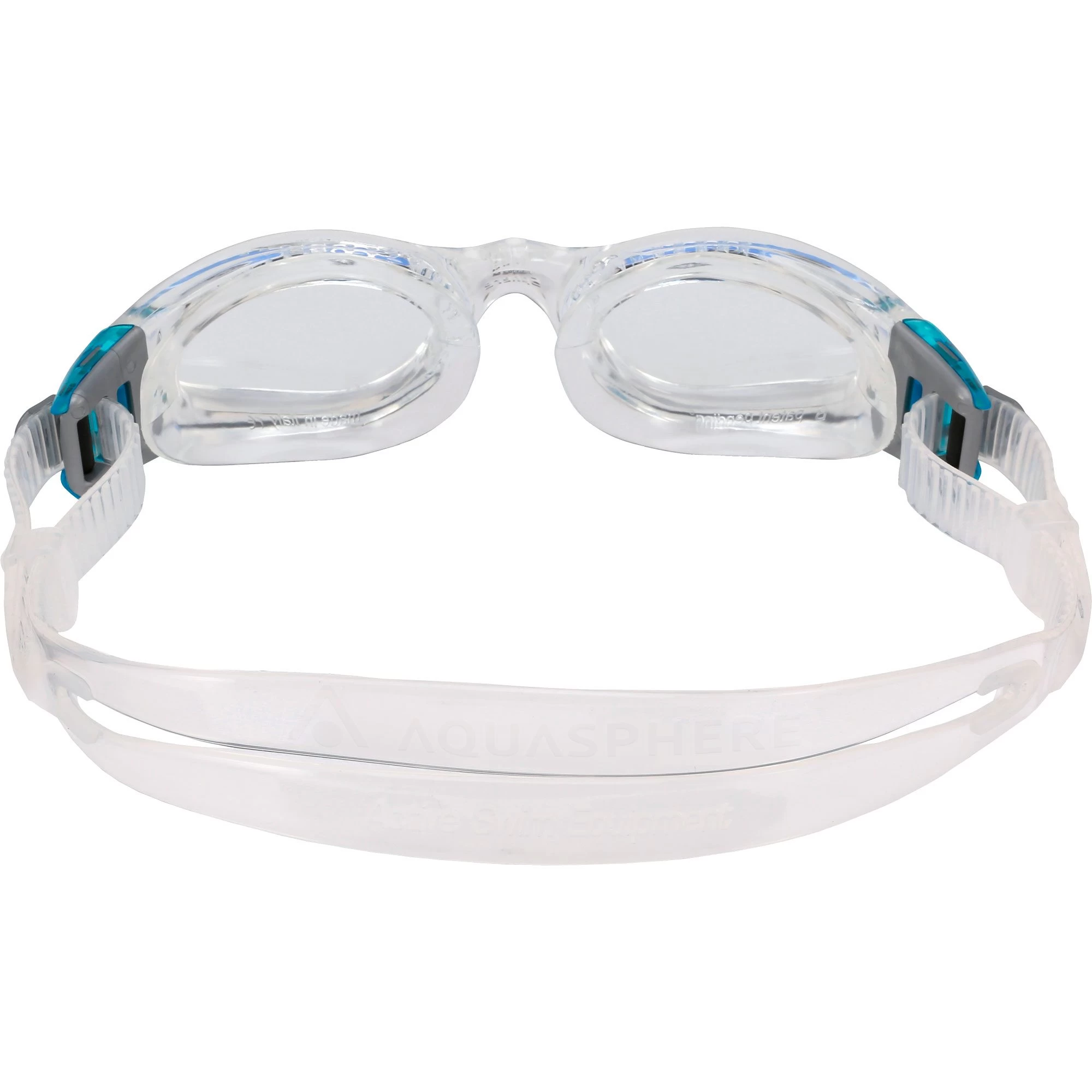 AQUASPHERE Caiman Compact Lenses Small Clear Swimming Goggles Transparent Turquoise 7 AQUASPHERE Caiman Compact Lenses Small Clear Swimming Goggles Transparent Turquoise - Image 5