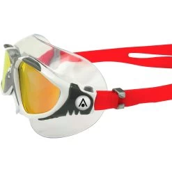 AQUASPHERE Vista Lens Red Titanium Mirror Swimming Goggle White -Water Adventure 67572996499d Aquasphere VISTA LENSES CLEAR Schwimmbrille white silver