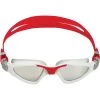 AQUASPHERE Kayenne Lenses Mirror Swimming Goggles Grey Red