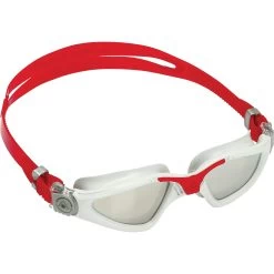 AQUASPHERE Kayenne Lenses Mirror Swimming Goggles Grey Red -Water Adventure 67572997764c Aquasphere KAYENNE LENSES MIRROR SILVER gray red