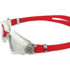 AQUASPHERE Kayenne Lenses Mirror Swimming Goggles Grey Red -Water Adventure 67572997764e Aquasphere KAYENNE LENSES MIRROR SILVER gray red