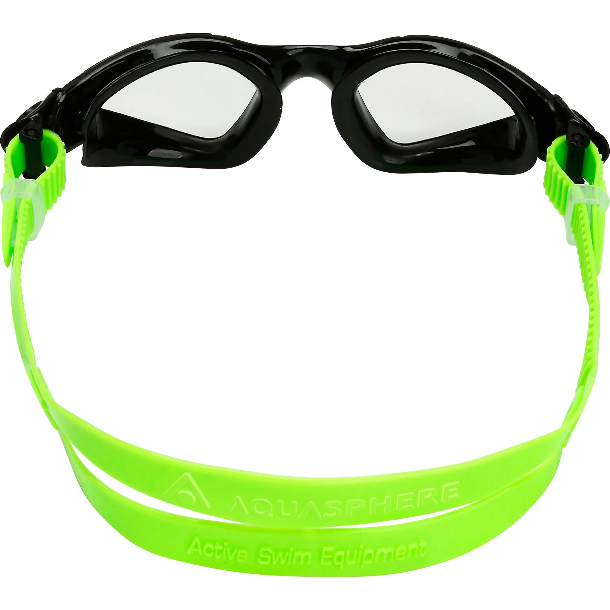 AQUASPHERE Kayenne Jr Lens Clear Goggles Kids Black Bright Green 5 AQUASPHERE Kayenne Jr Lens Clear Goggles Kids Black Bright Green - Image 3