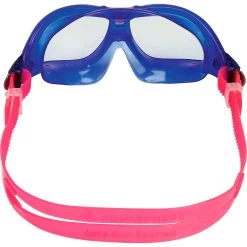 AQUASPHERE Seal Kid 2 Lens Clear Goggles Kids Blue Pink -Water Adventure 67572999695d Aquasphere SEAL KID 2 LENSES CLEAR blue pink