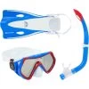 AQUALUNG Hero Snorkel Set Kids White Blue