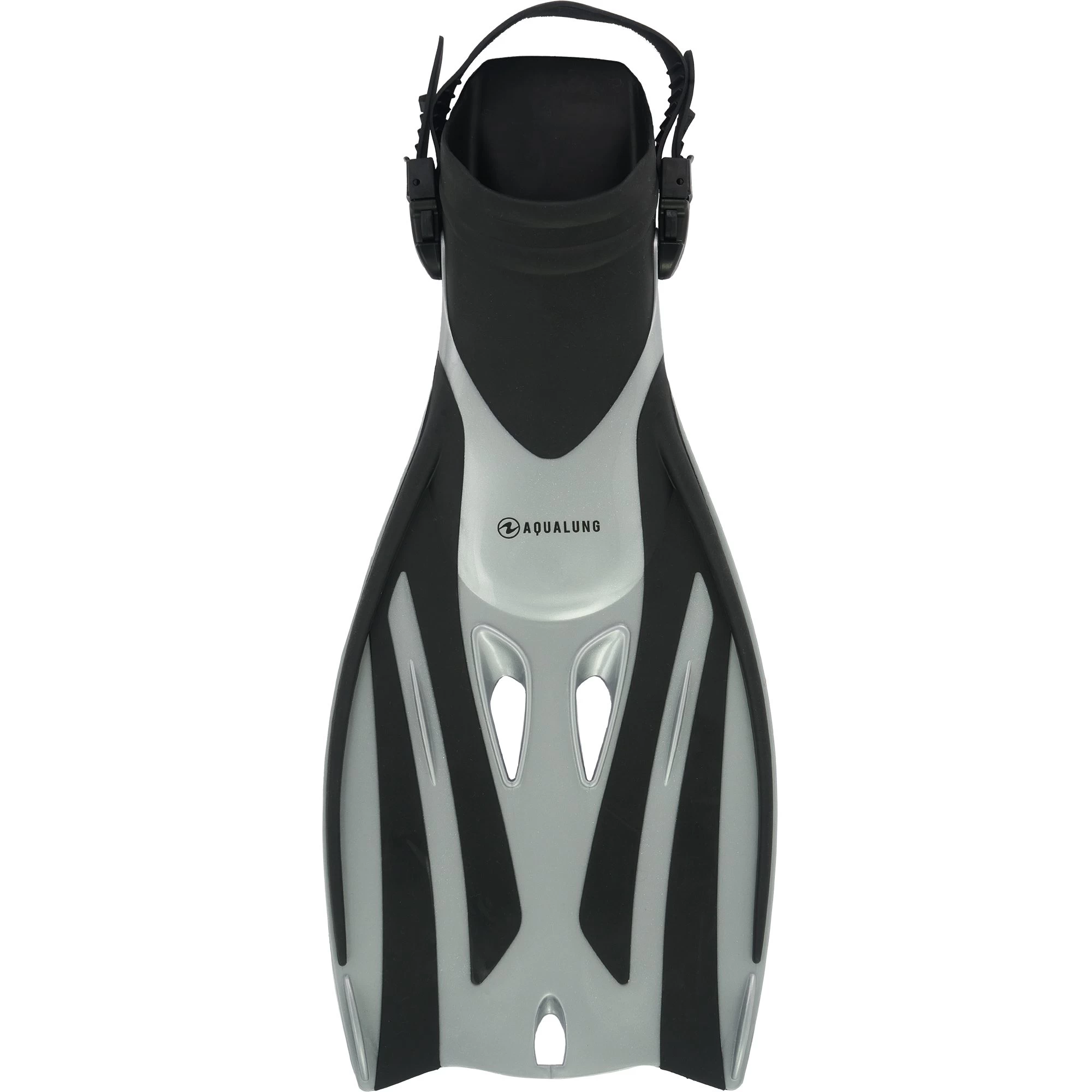 AQUALUNG Fizz Jr Fins Kids Black Silver 3 AQUALUNG Fizz Jr Fins Kids Black Silver