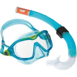 AQUALUNG Combo Mix Snorkel Set Kids Light Blue