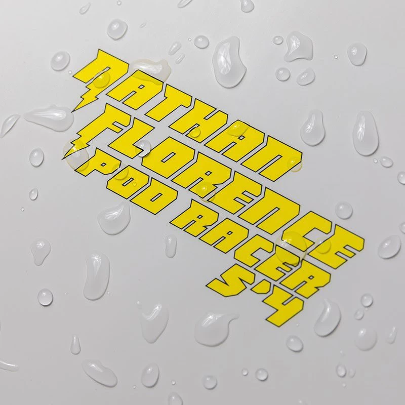 Nathan Florence Pod Racer Pro Model Surf Board 5'4" Grey - Image 4