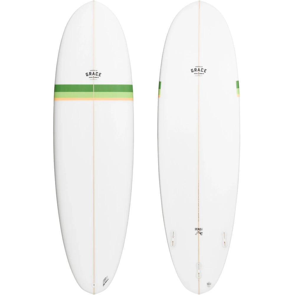 Quiksilver Demibu 7'6'' Surfboard White 3 Quiksilver Demibu 7'6'' Surfboard White
