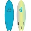 Quiksilver Bat 6'0'' Softboard Surfboard Blue Ocean -Water Adventure 68541676807A QS Bat 6 0 Softboard ocean blue