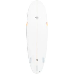 Quiksilver Demibu 7'4'' Surfboard White -Water Adventure 68541679430D QS Demibu 74 Surfbrett weiss orange