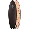 Brains Ezi Rider Soft Surfboard 6'0'' Black 1 Brains Ezi Rider Soft Surfboard 6'0'' Black -Water Adventure 68564708179A OandE Brains Ezi Rider Softboard 6 0 sz