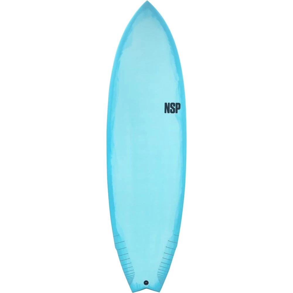Protech Fish Surfboard 6'4" Blue 3 Protech Fish Surfboard 6'4" Blue