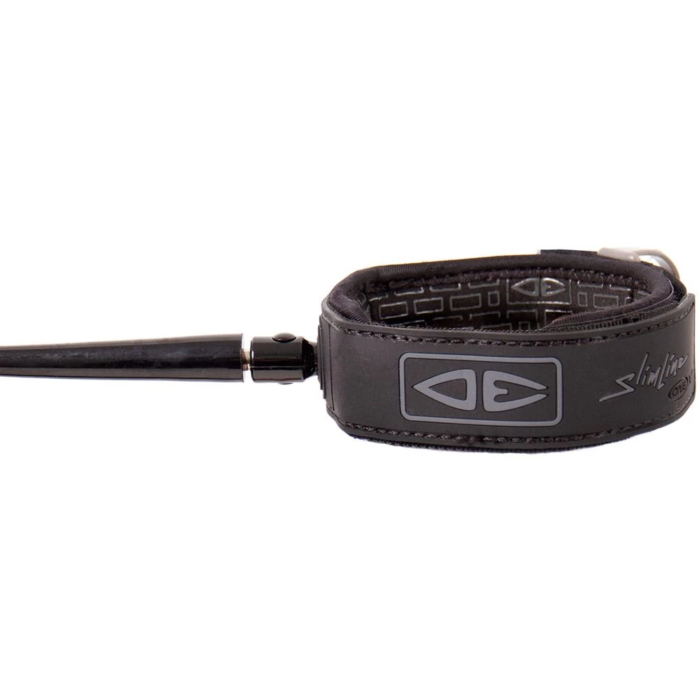 Slimline Lightweight Comp One XT Surfboard Leash 5'' Black 4 Slimline Lightweight Comp One XT Surfboard Leash 5'' Black - Image 2