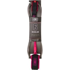 Regular Moulded Surfboard Leash 6'' Pink