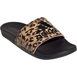 ADIDAS Adilette Comfort Slides Women Core Black -Water Adventure 87410025620C adidas Adilette Comfort Slipper Damen braun