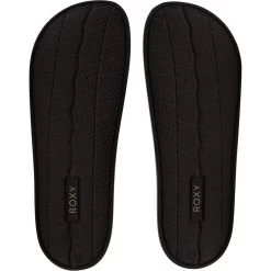 Roxy Slippy Sandals Women Black Gold -Water Adventure 87491023224c Roxy SLIPPY WP Badesch Da black go