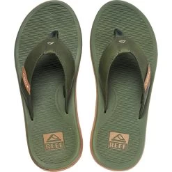 Reef Santa Ana Sandals Men Olive Gum -Water Adventure 87566349944e Reef SANTA ANA Sandalen He olive gum