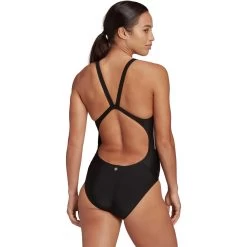 ADIDAS Mid 3-Stripes Swimsuit Women Black -Water Adventure 96010026988D adidas Mid 3S Badeanzug Damen schwarz