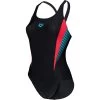 Arena Threefold Swimsuit Women Black -Water Adventure 96040040063a Arena THREEFOLD V BACK Badeanzug Da black black anguria