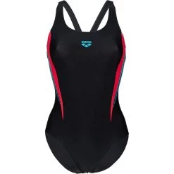 Arena Threefold Swimsuit Women Black -Water Adventure 96040040063c Arena THREEFOLD V BACK Badeanzug Da black black anguria