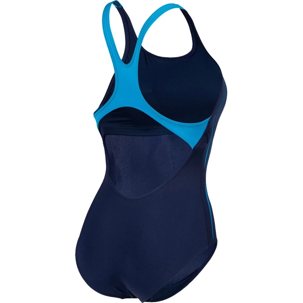 Arena Graphic Swim Pro Back Swimsuit Women Navy 3 Arena Graphic Swim Pro Back Swimsuit Women Navy - Image 2