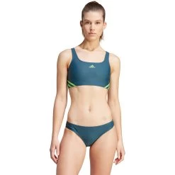 ADIDAS 3-Stripes Bikini Women Arctic Night -Water Adventure 96110024208D adidas 3 Streifen Bikini Damen tuerkis