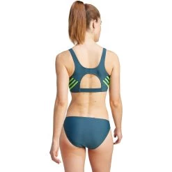 ADIDAS 3-Stripes Bikini Women Arctic Night -Water Adventure 96110024208G adidas 3 Streifen Bikini Damen tuerkis