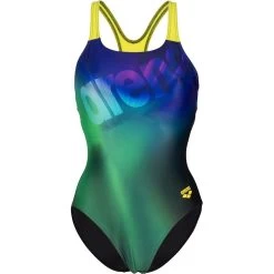 Arena Place Pro Back Swim Suit Women Black -Water Adventure 96240044909c Arena Pro Back Badeanzug Da softgreen