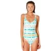 Rip Curl Summer Palm Good Swimsuit Light Aqua -Water Adventure 96247384190a Ripcurl SUM PA GO ONE PIE Badeanzug Da li aqua