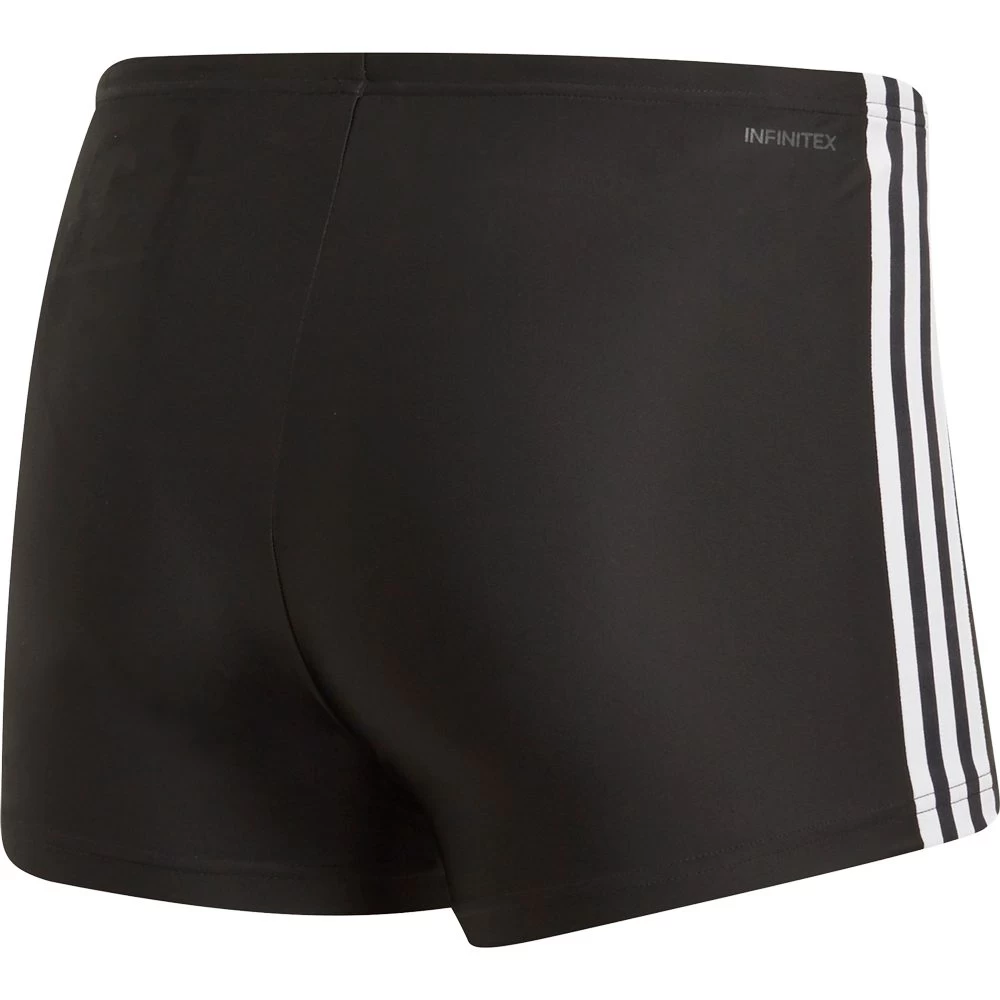 ADIDAS 3-Stripes Swim Boxers Men Black White 4 ADIDAS 3-Stripes Swim Boxers Men Black White - Image 2