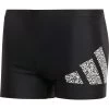 ADIDAS Branded Swim Boxers Men Black