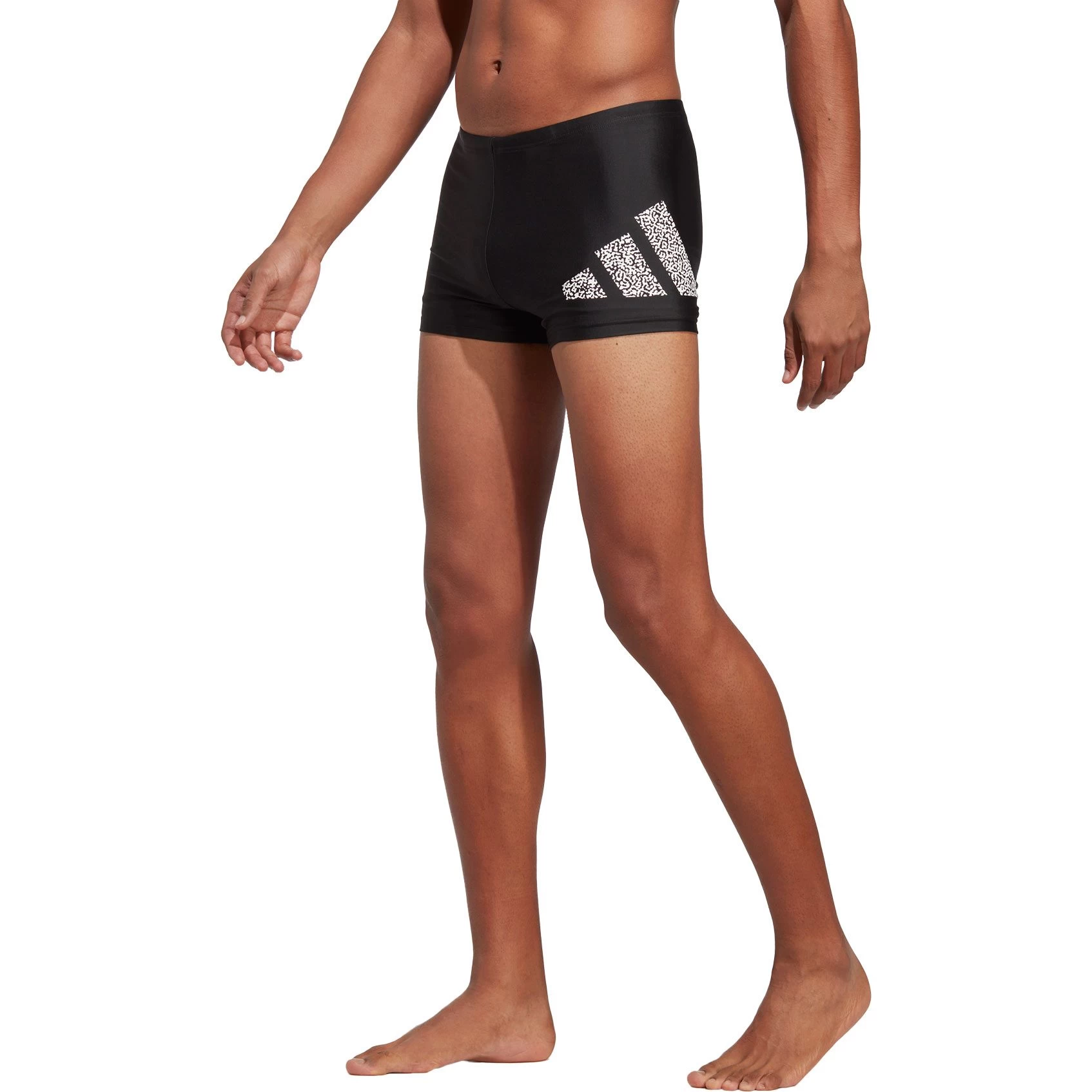 ADIDAS Branded Swim Boxers Men Black 4 ADIDAS Branded Swim Boxers Men Black - Image 2