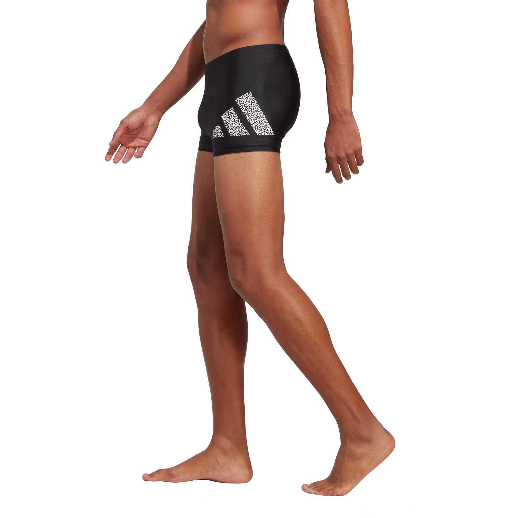 ADIDAS Branded Swim Boxers Men Black 5 ADIDAS Branded Swim Boxers Men Black - Image 3