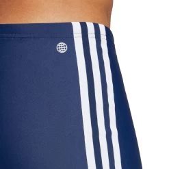 ADIDAS Classic 3-Stripes Swim Boxers Men Team Navy Blue 12 ADIDAS Classic 3-Stripes Swim Boxers Men Team Navy Blue -Water Adventure 96410026491E adidas Classic 3S Boxer Badehose Herren blau