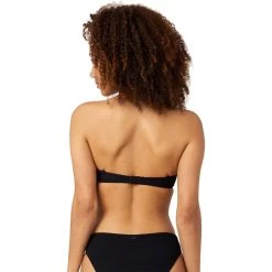 Rip Curl Custom Rib Halter Bikini Top Women Black -Water Adventure 96547386846b Ripcurl Custom Rib Halter Bikini Top Da schwarz