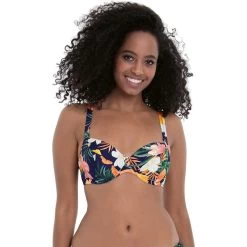 ANITA Luna Bikini Top Women Blue